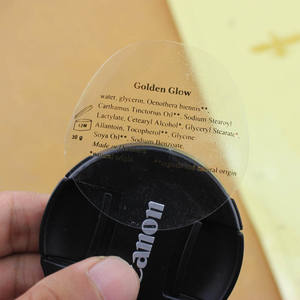 Film vinyle imperméable personnalisé ou étiquettes QR Code fini brillant avec petit logo coloré ou motif d'<span class=keywords><strong>image</strong></span> imprimé au milieu - Product Image 5