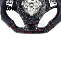 Volant de voiture pour BMW E90 E91 E92 M3 325i 330i 328i 335i Volant personnalisé en fibre de carbone forgée rouge
