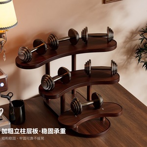 <b>Desktop</b> <b>shelf</b> with rounded tiers, suitable for home use in living rooms and tea rooms, featuring cup holders, organizers, and - Product Image 2