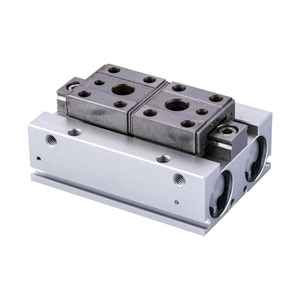 Cilindro Neumático de Doble Acción Serie MHF2, Guía Lineal Paralela, Cilindro Neumático Compacto de Perfil Bajo - Product Image 2