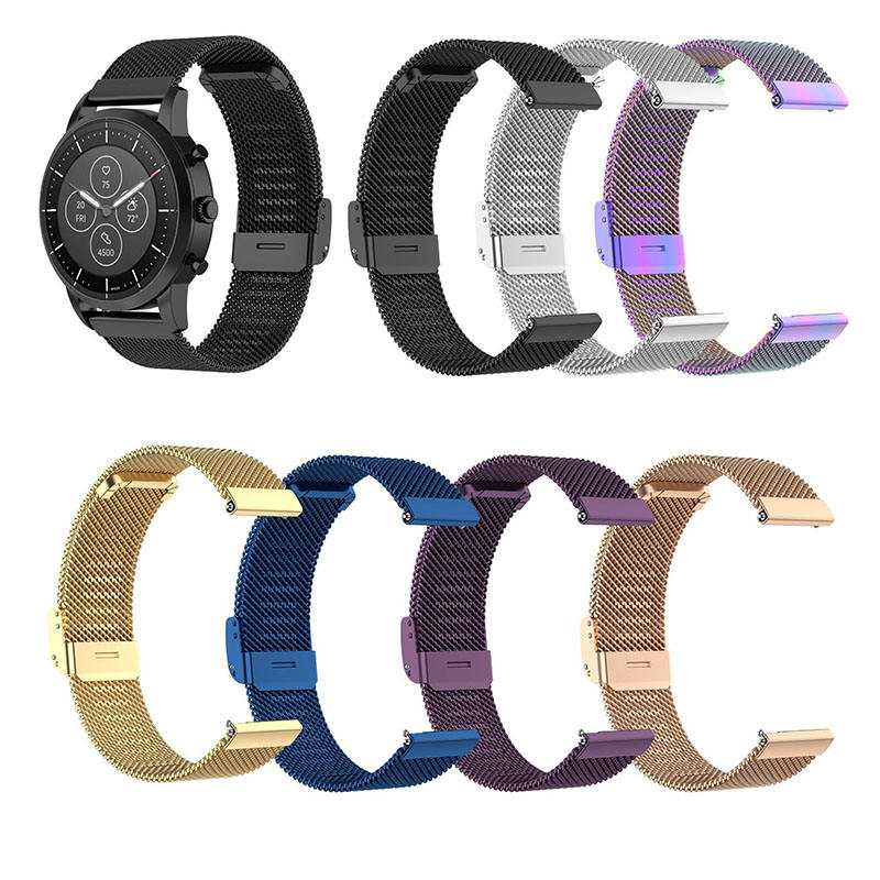 Milanese Stainless Steel Metal Strap for Samsung Galaxy Watch 44mm 40mm  Watch Classic 46mm 42mm SmartWatch Watch4 Correa
