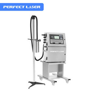 Impresora de Inyección de Tinta Industrial Perfect Laser para Boquillas Automáticas, Imprime Logotipos, Fechas, Códigos de Barras en PVC, Vidrio, Metal, Plástico, Blanco, Amarillo, Código de Lote - Product Image 1