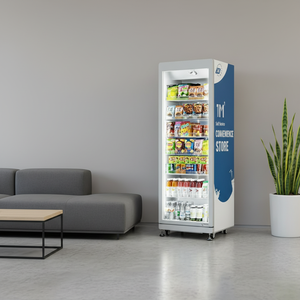 Торговый автомат GS <span class=keywords><strong>Vending</strong></span> 510L для продуктов питания, закусок и напитков с монитором, круглосуточным доступом и удаленным управлением для рынка США - Product Image 5