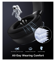 Auriculares Inalámbricos para Juegos MCHOSE X9, 2.4G USB, Sonido Envolvente 7.1, Controlador de 53 mm, Baja Latencia, Micrófono con Cancelación de Ruido, RGB