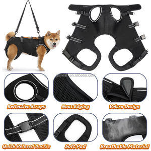 Arnés de Soporte Completo para Perros, Correas Ajustables, Eslinga de Recuperación, Chaleco de Elevación para Mascotas con Asa para Perros Mayores - Product Image 5