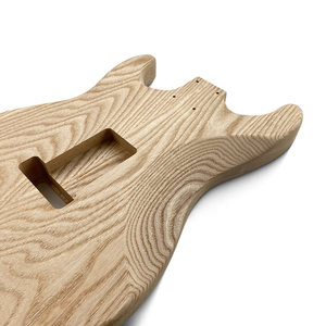 Oferta Especial: Cuerpo de Guitarra DIY en Blanco, de Fresno, sin Acabado, SSS, en Venta - Product Image 6