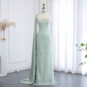 Order Online Green Dress With Feathers 2k+ | Alibaba.com