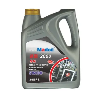 Práctico y más vendido Gangfu Lubricant Gasoline Oil SJ 4L aceite de motor sintético con buen servicio