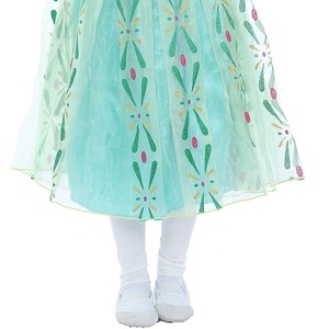 Costume de princesse pour enfants, robe de fête de carnaval pour filles Anna, vente chaude HP - Product Image 6