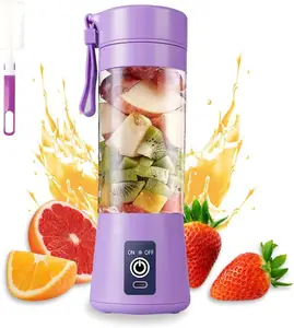 2023 Hot bán tốt nhất 380ml ngoài trời thể thao máy ép trái cây điện Ice Smoothie thực phẩm Giáo Sư Máy xay sinh tố xách tay