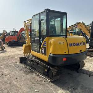 Excavatrice sur chenilles Komatsu PC56 d'occasion de qualité supérieure, engin lourd d'occasion Komatsu P56, à vendre à prix avantageux - Product Image 3