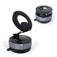 Support de téléphone métallique magnétique pliable à 360° compatible avec tous les appareils, vente chaude °   Support de téléphone rotatif pour tableau de bord et bureau