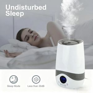 Nuevo Producto: Humidificador Ultrasónico de Vapor Frío de 4 Litros con Control Táctil y Remoto, Volumen de Vapor Ajustable para Uso Doméstico y Hotelero - Product Image 5