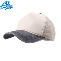 Gorra de Béisbol Personalizada con Logotipo, Estilo Vintage, Lavada, de 6 Paneles, Bordado a Mano, Lona Lisa, para Hombre y Mujer