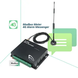 Modbus rs485 เกตเวย์ประตู windows เครื่องบันทึก sms 4G เครื่องนับชีพจร modbus เซ็นเซอร์สัญญาณเตือนภัยไร้สาย