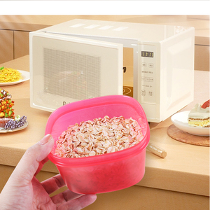 Anjuke Bộ <span class=keywords><strong>7</strong></span> màu thực phẩm container BPA miễn phí nhà bếp bữa ăn <span class=keywords><strong>Prep</strong></span> container nhựa thực phẩm lưu trữ Container có nắp đậy - Product Image 5