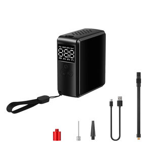 तेजी से फुलाना मिनी टायर inflator rechargenable साइकिल पंप 12 वोल्ट हवा कंप्रेसर - Product Image 2