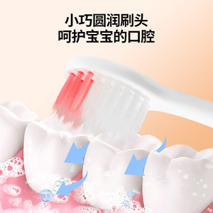 Cepillo de dientes para niños Casa Kids con cerdas suaves, manual, para niños de 3 a 12 años - Product Image 3