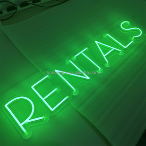 Tường dấu hiệu nghệ thuật trang trí phòng ngủ cầu vồng treo thời trang tùy chỉnh Neon dấu hiệu đèn đêm đèn LED Neon dấu hiệu ánh sáng cho bên nhà - Product Image 1