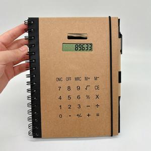 Cuaderno Personalizado con Marca para Empresas y Adolescentes, Regalos Promocionales para Marcas de Inmobiliarias y Belleza, Cuaderno con Calculadora - Product Image 5