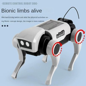 Télécommande bricolage jouets expérimentaux en plastique mâle mécanique chien et chat marche 1:5 échelle jouet électronique - Product Image 4