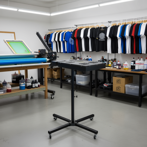 Secador Flash de 18 x 18 Pulgadas, 2000W, Control Eléctrico, Soporte Ajustable para Serigrafía, Máquina de Curado de Camisetas - Product Image 2