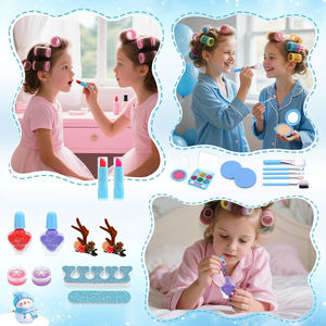 Ensemble de <span class=keywords><strong>maquillage</strong></span> <span class=keywords><strong>pour</strong></span> enfants non toxique, jouet <span class=keywords><strong>pour</strong></span> tout-petits, jouets de princesse <span class=keywords><strong>pour</strong></span> enfants, kit de <span class=keywords><strong>maquillage</strong></span> lavable <span class=keywords><strong>pour</strong></span> filles - Product Image 4