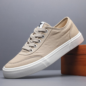 Baskets décontractées en toile pour hommes, style slip-on, tendance mode estivale, avec doublure en maille respirante - Product Image 3