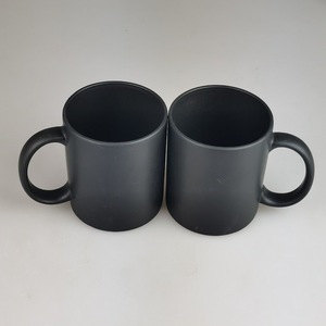 Tazza Economica in Ceramica Opaca Nera da 11oz, Tazza per Acqua e Tè con Logo Personalizzato, Tazza da <span class=keywords><strong>Caffè</strong></span> in Porcellana per Regali Promozionali - Product Image 4