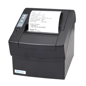 New Products POS Receipt Printer 80mm Paper Width With ABS Material Convenient To Use For Supermarket