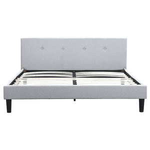 Современная итальянская двуспальная деревянная кровать с матрасом - Product Image 4