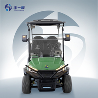 Voiturette de golf électrique tout-terrain 4 places avec batterie au lithium 72v