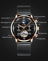 Nouvelle Montre Automatique Simple Ailang SSS de Haute Qualité 2026 avec Tourbillon, Dernier Design, Montre à Engrenages, Horloge Mécanique Diesell pour Hommes