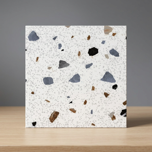 Baldosas de Cerámica Rústicas de Terrazo de 40x40cm, Porcelana Esmaltada, Superficie Interior Mate y Brillante - Product Image 2