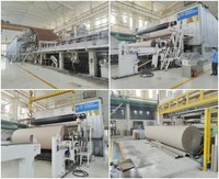 Equipo de alta calidad para línea de producción de papel Kraft, envoltorio corrugado de algodón pequeño, máquina para hacer rollos de papel Kraft