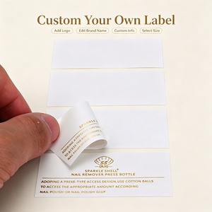 Etiquetas Rectangulares Autoadhesivas con Estampado Dorado Personalizadas al por Mayor, Papel de Arte para Empaquetado de Cosméticos en Paquetes a Granel - Product Image 6
