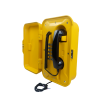Industriale IP a prueba de agua, punto de llamada, teléfono de servicio pesado, teléfono de emergencia Sip para piscina, minería, productos químicos, teléfonos ferroviarios