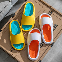 Cheap Price Thick Sole Flat Customized Slide Sandals Shoes Outdoor Comfortable Sport Slippers for Unisex - Product Image 6