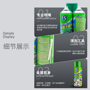 น้ำยาลอกกาวอเนกประสงค์ โบทนี่ 450 มล. สำหรับรถยนต์และใช้ในครัวเรือน - Product Image 3