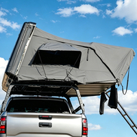 Tente de toit de voiture 4x4 pour 2 personnes, installation rapide, robuste, imperméable, isolée, coque rigide en ABS