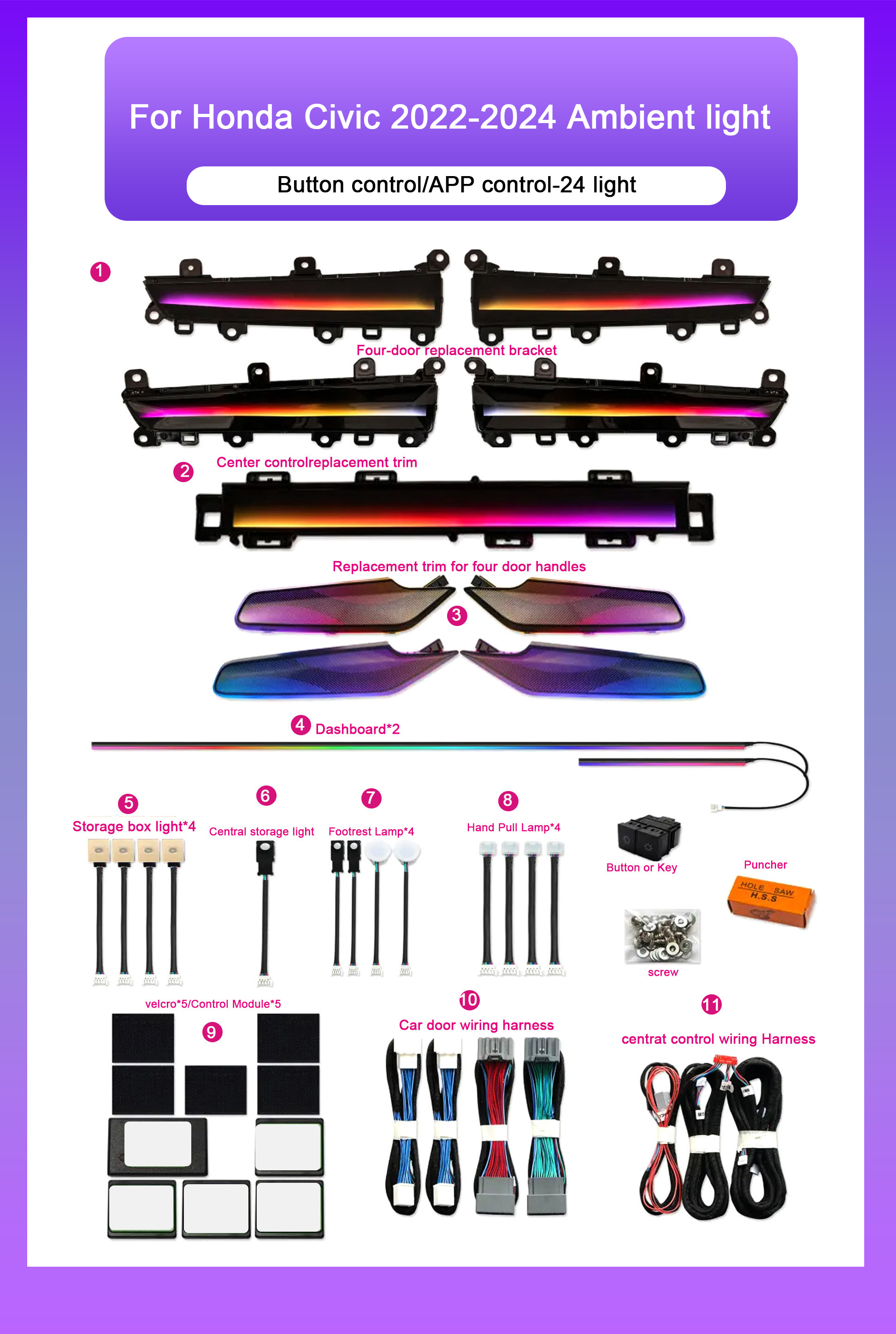 Estilo dinámico 24 en 1