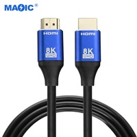 Nouveauté Câble HDMI mâle-mâle 4K 60Hz 48 Gbps haute vitesse Ultra HD et canal de retour audio compatible avec PS5 8K 2.1