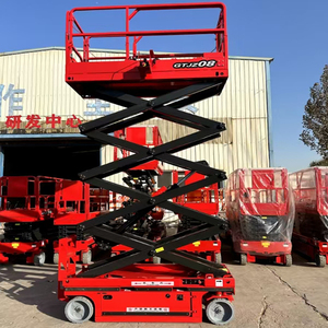 נייד עצמי מונע הידראולי scissor מעלית פלטפורמת פיגום חשמלי מעלית אוטומטית הרמת מחיר עבודה פלטפורמה - Product Image 2