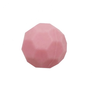 Lebensmittelechte Silikon-Beißperlen mit Facetten, leicht zu reinigen, für Babys, zur Linderung von Zahnungsbeschwerden, DIY-Schnullerclips, sensorisches Spielzeug, Schmuckherstellung - Product Image 5