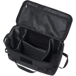 Sac de rangement pliable pour le <span class=keywords><strong>camping</strong></span> avec compartiments pour équipement de cuisine en plein air, réchaud, organiseur de cartouches de gaz - Product Image 3