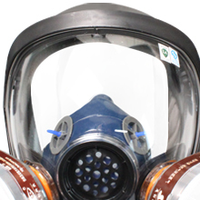 6800 Full <strong>Face</strong> rubber Gas <strong>Mask</strong> Daily Use Industrial Respiratory Protection <strong>with</strong> Wide Field View <strong>Eye</strong> <strong>Shield</strong>