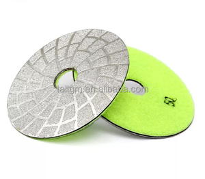 Disco de molienda soldado al vacío de 4 pulgadas, uso húmedo o seco, #30 #50 #100, para granito y mármol, gran oferta - Product Image 4