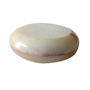 <span class=keywords><strong>Cendrier</strong></span> en pierre naturelle ronde, en marbre, Onyx, pour la fumage, vente en gros, diy - Product Image 3