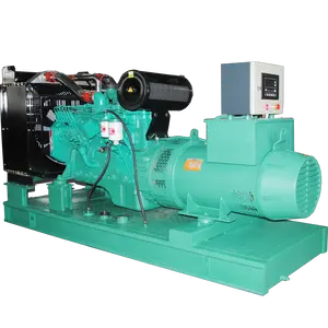 Harga konsumsi bahan bakar rendah emisi Nation III set generator diesel 200kw pendingin air 250kva dibuat di Tiongkok