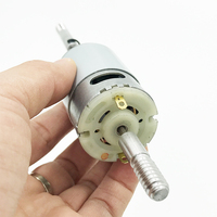 Moteur à engrenages miniature à aimant permanent à courant continu haute vitesse 6/12/24V 1500 tr/min, IP65 ROHS, pour appareils électroménagers DIY, prix abordable